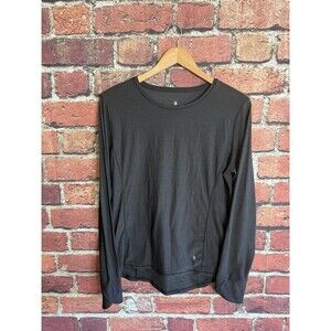 Royal Robbins Womens Black Long Sleeve Athletic Outdoor Shirt Size Large